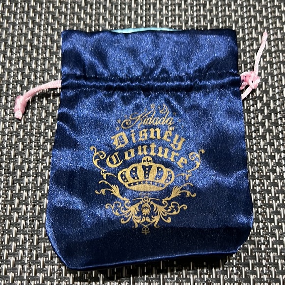 Kidada for Disney Couture Blue Drawstring Jewelry Accessories Pouch 2008 - Picture 2 of 6